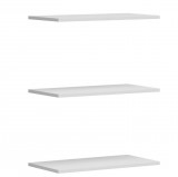 Black Red White BRW NENO belső polc szett - fehér