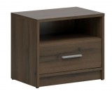 Black Red White BRW NEPO PLUS éjjeli szekrény - nemes tölgy (KOM1S)