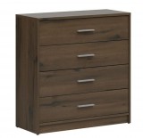 Black Red White BRW NEPO PLUS komód - nemes tölgy (KOM4S)