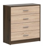 Black Red White BRW NEPO PLUS komód - nemes tölgy/sonoma (KOM4S)