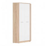 Black Red White BRW NEPO PLUS sarokszekrény - sonoma tölgy/fehér (SZFN2D)