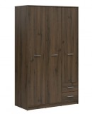 Black Red White BRW NEPO PLUS szekrény - nemes tölgy (SZF3D2S)