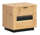 Black Red White BRW Ostia éjjeliszekrény