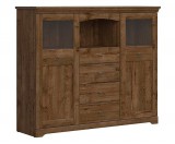 Black Red White BRW PATRAS - Vitrines komód