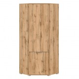 Black Red White BRW ZELE - Sarokszekrény (wotan tölgy) SZFN1D