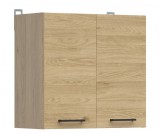 Black Red White JUNONA LINE - G2D/60/57 - Felsőszekrény elem (bernstein tölgy)