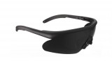 BLACK SAFETY GOGGLES SWISS EYE® RAPTOR PRO - MIL-TEC, biztonsági szemüveg, fekete