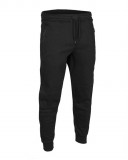 BLACK TACTICAL SWEATPANTS - taktikai, melegítőnadrág, tréningnadrág, fekete, MIL-TEC