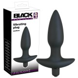 Black Velvets anál plug vibrátor - közepes