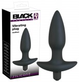 Black Velvets anál plug vibrátor - közepes