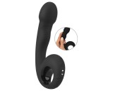 Black Velvets - G és P pont vibrátor (fekete)