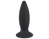 Black Velvets S - akkus, kezdő anál vibrátor - kicsi (fekete)