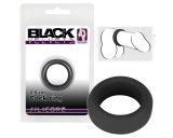 Black Velvets - vastagfalú péniszgyűrű (2,6cm) - fekete