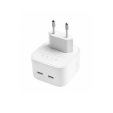 Blackbird 35W Dual USB-C hálózati adapter fehér (BH1387) (BH1387)