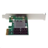 BlackBird 4x SATA bővítő kártya PCI-E (BH1299) (BH1299)