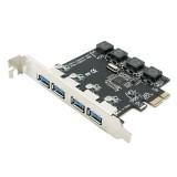 BlackBird 4x USB 3.0 bővítő kártya PCI-E (BH1295) (BH1295)