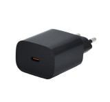 BLACKBIRD BH1496 hálózati töltő Type-C aljzat (25W, PD gyorstöltő) FEKETE