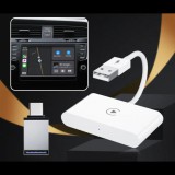 BlackBird Carplay adapter iOS-hez multimédiás fejegységgel fehér (BH1452) (BH1452)