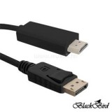 BlackBird Kábel Displayport 1.2 to HDMI 4K 60Hz, 2m (BH1257)