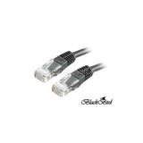 BlackBird Kábel Patch UTP CAT.5E 0.5m Fekete (BH1217)