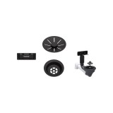 Blanco 207438 InFino lefofyókészlet 2x3,5" távműködtető nélkül matt fekete