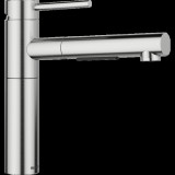 Blanco ALTA-S II csaptelep zuhanyváltós fejjel PVD steel HD 527544