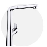 BLANCO AVONA-S Kihúzható Csaptelep Króm