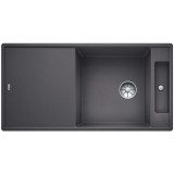 BLANCO Axia III XL 6 S Gránit Mosogató Medence Fa Vágódeszkával Palaszürke