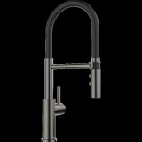 Blanco Catris-S Flexo csaptelep zuhanyváltós fejjel satin dark steel 527731