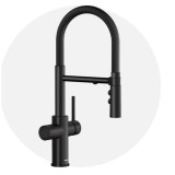 BLANCO CATRIS-S FLEXO FILTER Zuhanyváltós Csaptelep Matt Fekete