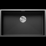 Blanco CLARON 700-IF Dark Steel rozsdamentes acél mosogató 740x440x190 527837