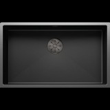 Blanco CLARON 700-U Dark Steel aláépíthető rozsdamentes acél mosogató 740x440x190 527835
