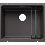 Blanco ETAGON 500-U aláépíthető gránit mosogató palaszürke lefolyó nélkül 527758