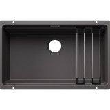 Blanco ETAGON 700-U aláépíthető gránit mosogató palaszürke lefolyó nélkül 527766