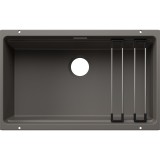 Blanco ETAGON 700-U aláépíthető gránit mosogató vulkánszürke lefolyó nélkül 527763
