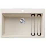 Blanco ETAGON 8 gránit mosogató medence törtfehér 527079