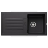 BLANCO FAVUM 45 S Gránit Mosogató Medence Fekete
