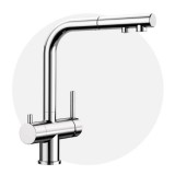 BLANCO FONTAS-S II Kihúzható Csaptelep Víztisztítóhoz Króm