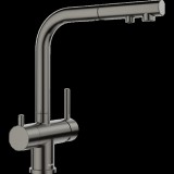 Blanco FONTAS-S II kihúzható csaptelep víztisztítóhoz satin dark steel 527737