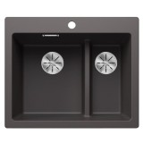 BLANCO gránit mosogató medence PLEON 6 SPLIT palaszürke