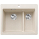 BLANCO gránit mosogató medence PLEON 6 SPLIT törtfehér