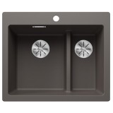 BLANCO gránit mosogató medence PLEON 6 SPLIT vulkánszürke