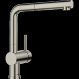 Blanco LINUS-S csaptelep kihúzható csapfej satin platinum 527699