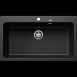 Blanco NAYA XL 9 gránit mosogatótálca fekete 525947