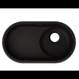BLANCO OOVALON 700-IF mystic black mosogató