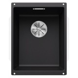 BLANCO SUBLINE 320-U Aláépíthető Gránit Mosogató Medence Fekete