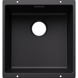 Blanco SUBLINE 400-U aláépíthető gránit mosogató fekete lefolyó nélkül 527786