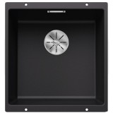 BLANCO SUBLINE 400-U Aláépíthető Gránit Mosogató Medence Fekete