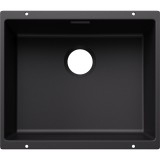 Blanco SUBLINE 500-U aláépíthető gránit mosogató fekete lefolyó nélkül 527794