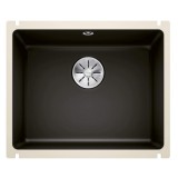 BLANCO SUBLINE 500-U Kerámia Mosogató Medence Fekete